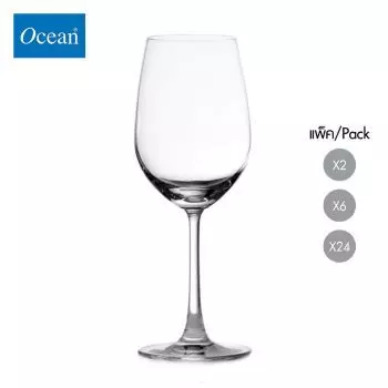 แก้วไวน์ขาว White wine glass MADISON WHITE WINE 350 ml จากโอเชียนกลาส Ocean glass แก้วไวน์ราคาพิเศษ