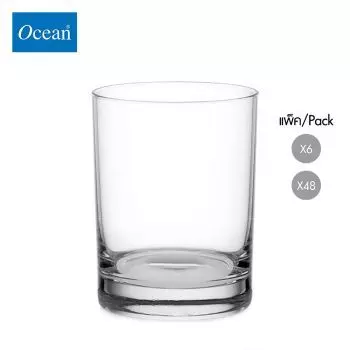 แก้วน้ำ Water glass SAN MARINO DOUBLE ROCK 385 ml จากโอเชียนกลาส Ocean glass แก้วดีไซน์สวย