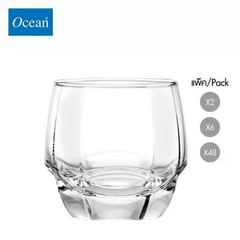 แก้ววิสกี้ แก้วเหล้า Whisky glass CHARISMA ROCK 340 ml  จากโอเชียนกลาส Ocean glass แก้ววิสกี้ดีไซน์สวย