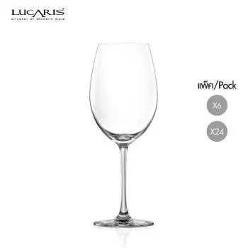 แก้วไวน์แดง Red wine glass BANGKOK BLISS CABERNET 470 ml จากลูคาริส Lucaris แก้วไวน์คริสตัล Crystal