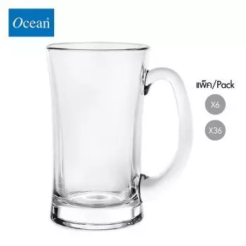 แก้วเบียร์ Beer glass LUGANO BEER MUG 330 ml จากโอเชียนกลาส Ocean glass  แก้วเบียร์ดีไซน์สวย