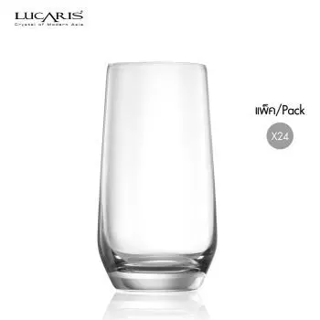 แก้วน้ำ Water glass HONGKONG HIP HI BALL 290 ml BANGKOK BLISS AQUA 365 ml จากลูคาริส Lucaris แก้วคริสตัล Crystal