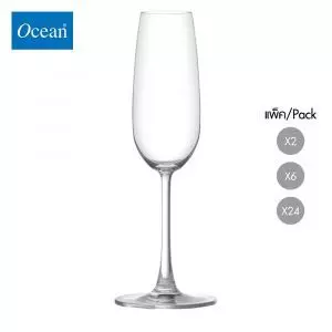 แก้วแชมเปญ champagne flute glass MADISON FLUTE CHAMPAGNE 210 ml จากโอเชียนกลาส Ocean glass แก้วแชมเปญราคาพิเศษ