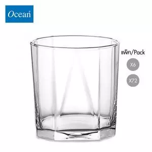 แก้วน้ำ Water glass PYRAMID ROCK 330 ml จากโอเชียนกลาส Ocean glass แก้วน้ำสวย ราคาดี