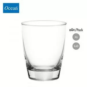 แก้วน้ำ Water glass TIARA DOUBLE ROCK 365 ml จากโอเชียนกลาส Ocean glass แก้วน้ำสวย