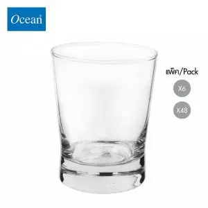 แก้ววิสกี้ แก้วเหล้า Whisky glass ETHAN DOUBLE ROCK 360 ml ของโอเชียนกลาส Ocean glass แก้วดีไซน์สวย