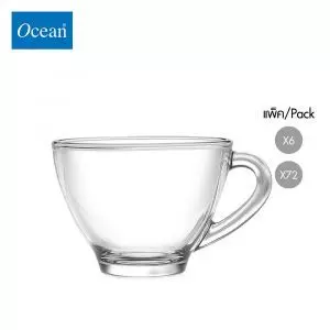 แก้วชา Glass tea cup COSMO TEA CUP 230 ml จากโอเชียนกลาส Ocean glass แก้วชาดีไซน์สวย