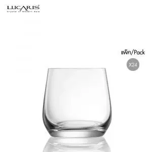 แก้วน้ำ แก้ววิสกี้ Whisky glass Water glass HONGKONG HIP ROCK 285 ml จากลูคาริส Lucaris แก้วคริสตัล Crystal