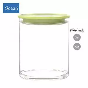 ขวดโหล Storage jar NORMA JAR BRIGHT GREEN 685ml จากโอเชียนกลาส Ocean glass ขวดโหลดีไซน์สวย