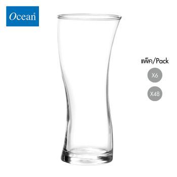 แก้วน้ำ แก้วสมูทตี้ Smooty glass Water glass SALSA HI BALL 355 ml จากโอเชียนกลาส Ocean glass แก้วน้ำสวย
