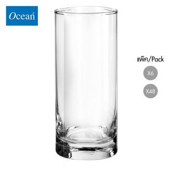 แก้วน้ำ แก้วสมูทตี้ Smooty glass Water glass TRINITY LONG DRINK 380 ml จากโอเชียนกลาส Ocean glass แก้วน้ำสวย
