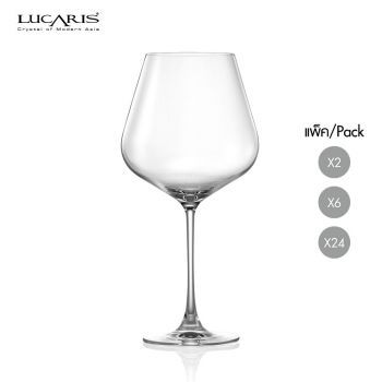 แก้วไวน์แดง Red wine glass HONGKONG HIP BURGUNDY 910 ml จากลูคาริส Lucaris แก้วไวน์คริสตัล Crystal