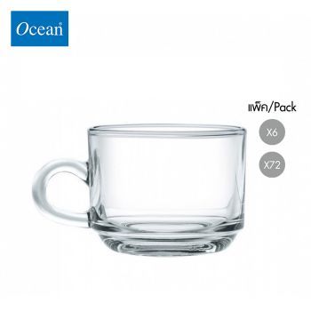 แก้วชา Glass tea cup STACK TEA CUP 200 ml จากโอเชียนกลาส Ocean glass แก้วชาดีไซน์สวย