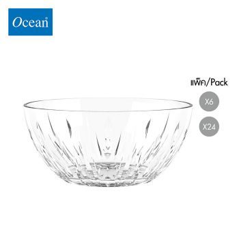 ชามแก้ว Glass bowl REYA BOWL 8" จากโอเชียนกลาส Ocean glass ชามแก้วดีไซน์สวย