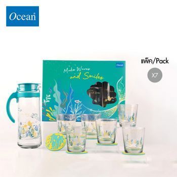 ชุดแก้วน้ำ ชุดของขวัญ Gift set Water glass set AMAZING OCEAN FAMILY SET จากโอเชียนกลาส Ocean glass ชุดแก้วดีไซน์สวย
