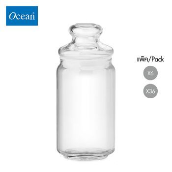 ขวดโหล Storage jar POP JAR750 ml (Glass Lid) จากโอเชียนกลาส Ocean glass ขวดโหลดีไซน์สวย