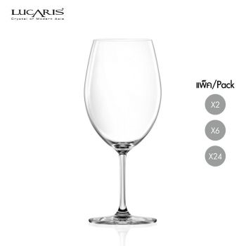 แก้วไวน์แดง Red wine glass BANGKOK BLISS BORDEAUX 745 ml จากลูคาริส Lucaris แก้วไวน์คริสตัล Crystal