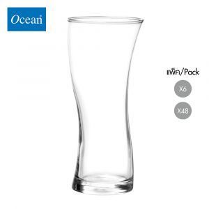 แก้วน้ำ แก้วสมูทตี้ Smooty glass Water glass SALSA HI BALL 355 ml จากโอเชียนกลาส Ocean glass แก้วน้ำสวย