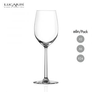 แก้วไวน์ขาว White wine glass SHANGHAI SOUL CHARDONNAY 405ml จากลูคาริส Lucaris แก้วไวน์คริสตัล Crystal