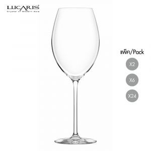 แก้วไวน์แดง Red wine glass LAVISH BORDEAUX 760 ml จากลูคาริส Lucaris แก้วไวน์คริสตัล Crystal