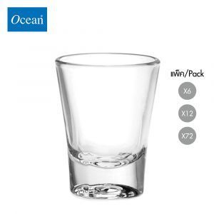 แก้วช็อต แก้วเป๊ก Shot glass SOLO SHOT 60 ml จากโอเชียนกลาส Ocean glass แก้วเป๊กดีไซน์สวย 