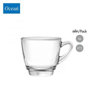 แก้วกาแฟ Glass coffee cup KENYA ESPRESSO CUP 65 ml จากโอเชียนกลาส Ocean glass  แก้วกาแฟดีไซน์สวย