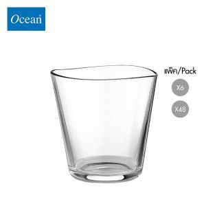 แก้วน้ำ Water glass CENTIQUE DOUBLE ROCK  345 ml จากโอเชียนกลาส Ocean glass แก้วดีไซน์สวย