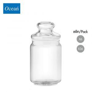 ขวดโหล Storage jar POP JAR650 ml (Glass Lid) จากโอเชียนกลาส Ocean glass ขวดโหลดีไซน์สวย