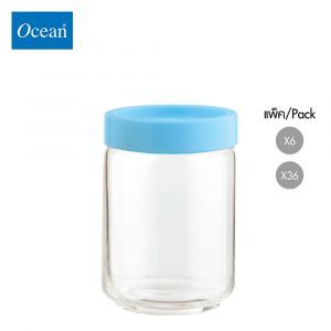ขวดโหล Storage jar STAX JAR 650 ml (BLUE) จากโอเชียนกลาส Ocean glass ขวดโหลดีไซน์สวย
