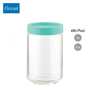 ขวดโหล Storage jar STAX JAR 750 ml (GREEN) จากโอเชียนกลาส Ocean glass ขวดโหลดีไซน์สวย