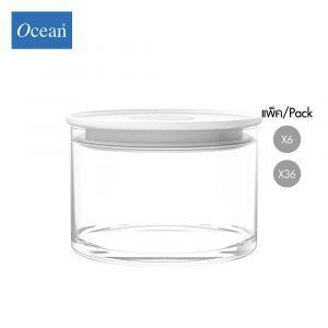 ขวดโหล Storage jar NORMA JAR PURE WHITE 385ml จากโอเชียนกลาส Ocean glass ขวดโหลดีไซน์สวย